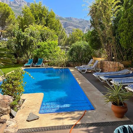 Groundfloor Of Villa,Altea La Vella, Private Pool,Quiet & Residential Bagian luar foto