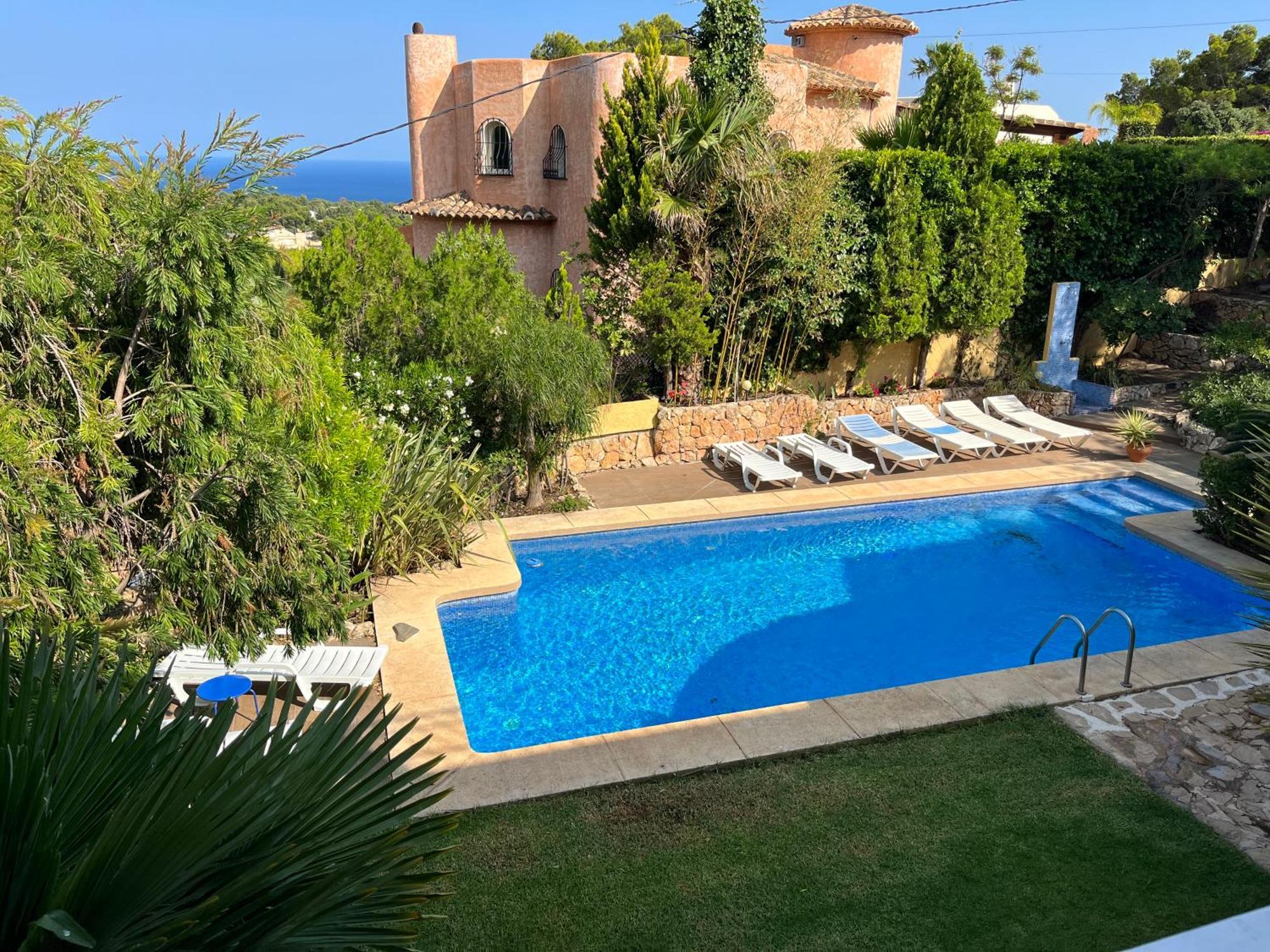 Groundfloor Of Villa,Altea La Vella, Private Pool,Quiet & Residential Bagian luar foto