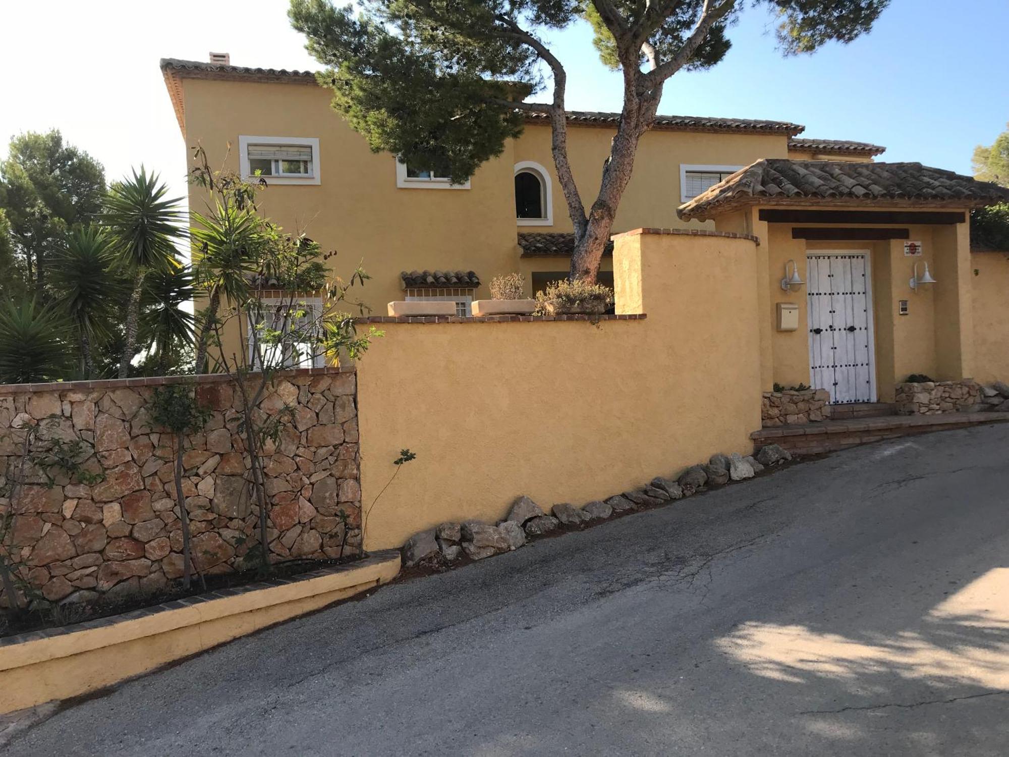 Groundfloor Of Villa,Altea La Vella, Private Pool,Quiet & Residential Bagian luar foto